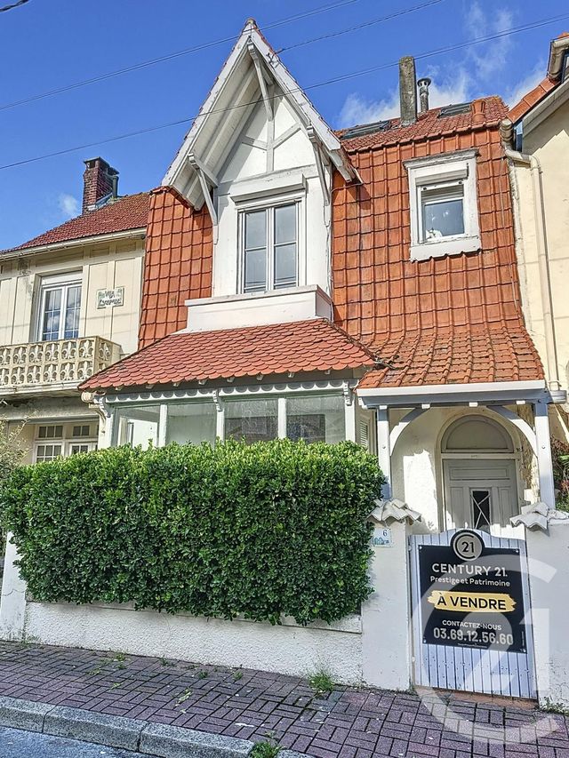 maison à vendre - 4 pièces - 74.0 m2 - LE TOUQUET PARIS PLAGE - 62 - NORD-PAS-DE-CALAIS - Century 21 Prestige Et Patrimoine